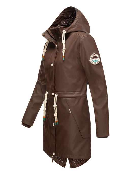 Navahoo abrigo impermeable para mujer Tropical Stormoo – Elegante & Resistente al Agua - Image 3