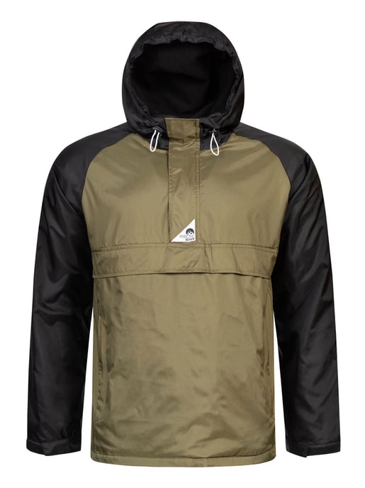 Chaqueta impermeable Arctic Seven para hombre – Negro oliva - Image 4