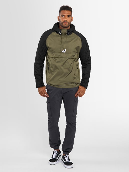 Chaqueta impermeable Arctic Seven para hombre – Negro oliva - Image 5
