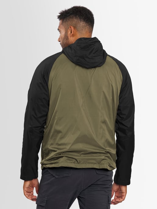 Chaqueta impermeable Arctic Seven para hombre – Negro oliva - Image 6