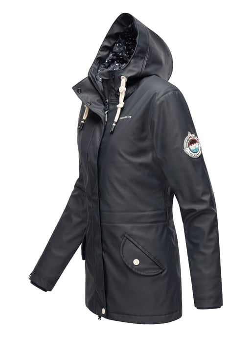 Navahoo abrigo impermeable para mujer Oceans Heart – Elegante & Funcional - Image 3