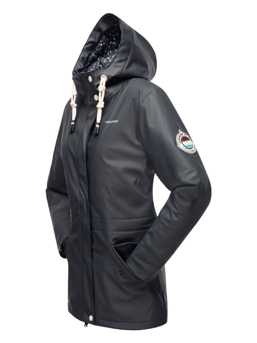Navahoo abrigo impermeable para mujer Oceans Heart – Elegante & Funcional - Image 4