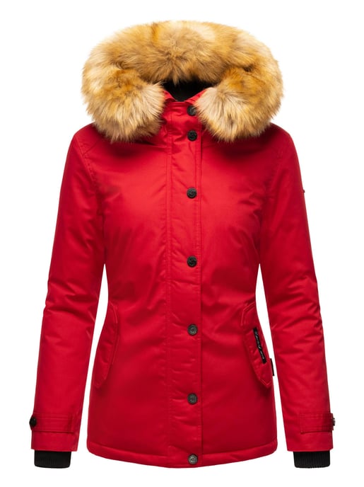 Navahoo Abrigo de Invierno Mujer Laura – Cálido, Elegante & Con Cuello de Pelo Desmontable - Image 2
