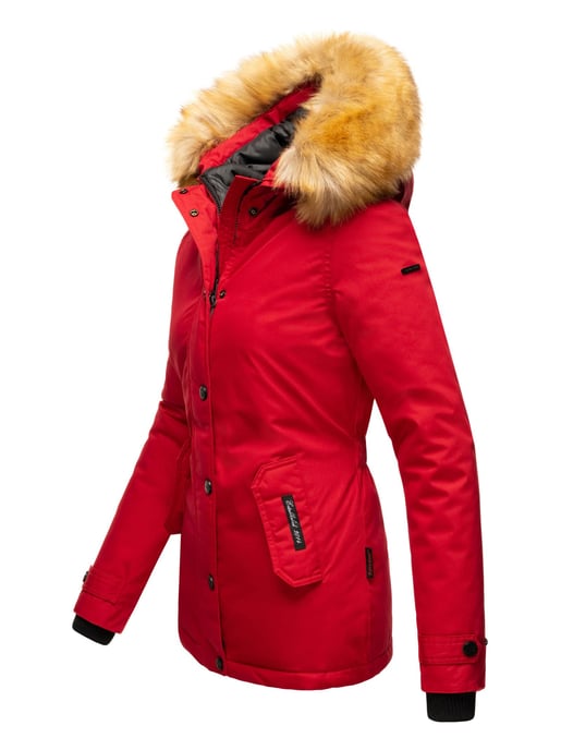Navahoo Abrigo de Invierno Mujer Laura – Cálido, Elegante & Con Cuello de Pelo Desmontable - Image 3