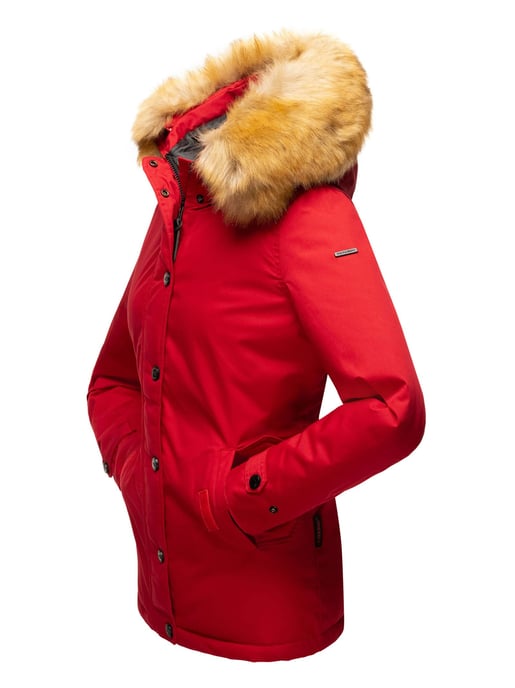 Navahoo Abrigo de Invierno Mujer Laura – Cálido, Elegante & Con Cuello de Pelo Desmontable - Image 5