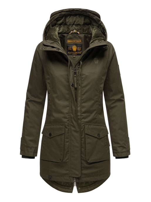 Navahoo parka de entretiempo para mujer Brinja – Cálida & Atemporal - Image 1