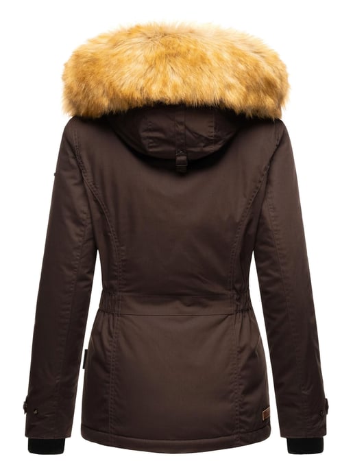 Navahoo Abrigo de Invierno Mujer Laura – Cálido, Elegante & Con Cuello de Pelo Desmontable - Image 4