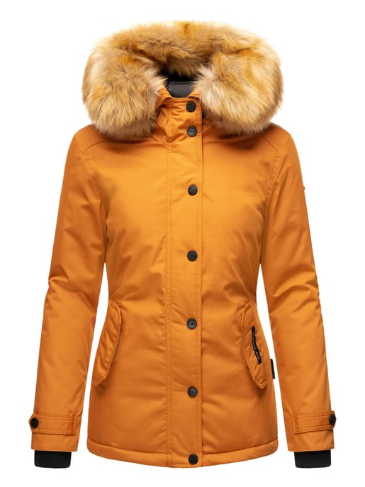 Navahoo Abrigo de Invierno Mujer Laura – Cálido, Elegante & Con Cuello de Pelo Desmontable - Image 2