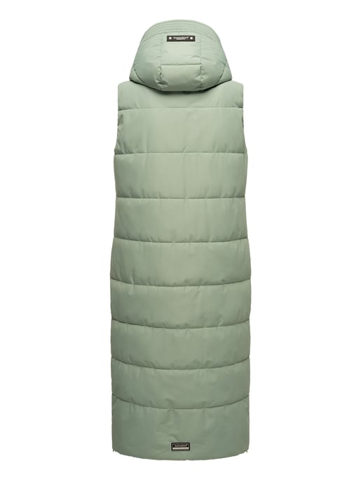 Navahoo chaleco acolchado para mujer Brezelchen – Largo & Cálido - Image 4