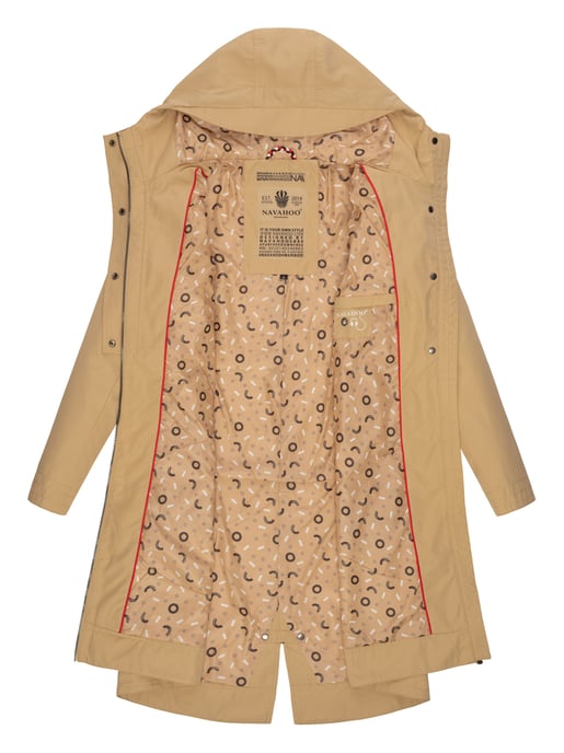 Navahoo Abrigo de entretiempo Josinaa para mujer – Ligero & Moderno con Capucha - Image 6