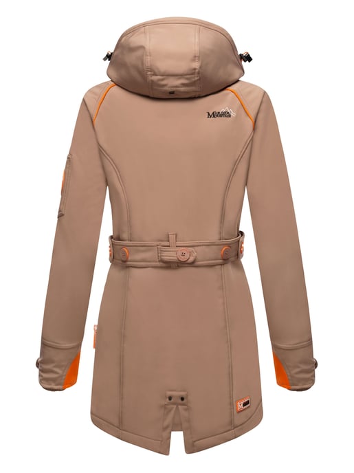 Marikoo chaqueta softshell mujer – Soulinaa, impermeable con capucha desmontable - Image 5