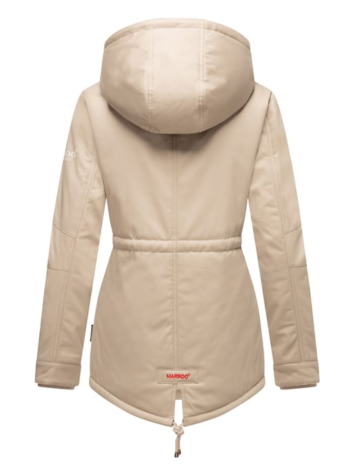 Chaqueta de invierno Marikoo Manolya para mujer con exterior de algodón y forro de borreguito - Image 4