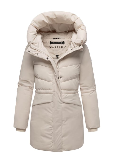 Chaqueta de invierno Marikoo Delilah para mujer con forro polar y cintura ajustable - Image 1