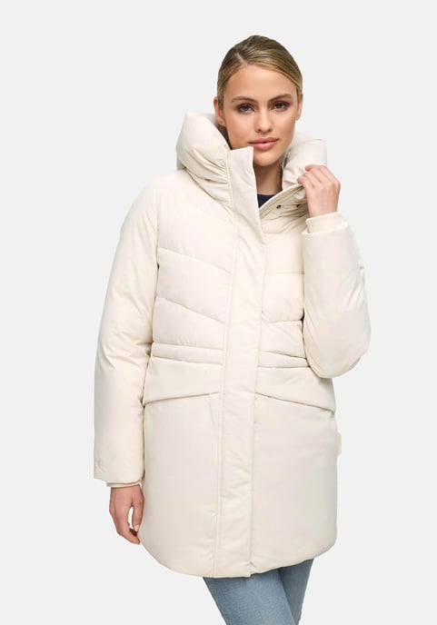 Chaqueta de invierno Marikoo Delilah para mujer con forro polar y cintura ajustable - Image 5