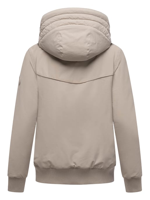 Chaqueta de invierno Marikoo Mooni 16 para mujer estilo bomber con capucha - Image 3