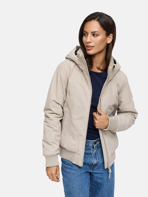 Chaqueta de invierno Marikoo Mooni 16 para mujer estilo bomber con capucha - Image 6
