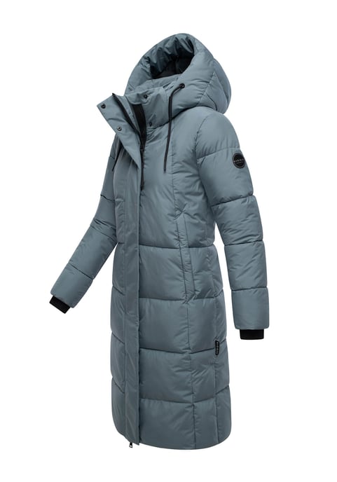 Abrigo acolchado de invierno Marikoo Chumanii XVI para mujer con bolsillos magnéticos - Image 2