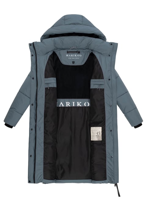 Abrigo acolchado de invierno Marikoo Chumanii XVI para mujer con bolsillos magnéticos - Image 4