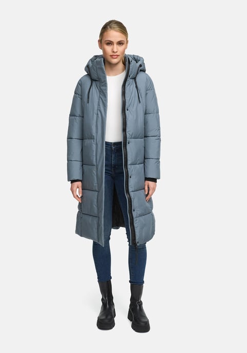 Abrigo acolchado de invierno Marikoo Chumanii XVI para mujer con bolsillos magnéticos - Image 5