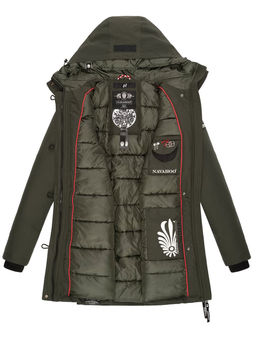 Navahoo Freezestoorm chaqueta de invierno mujer – Cálida, repelente al agua & con doble capucha - Image 6