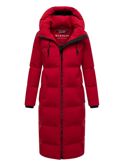 Abrigo acolchado de invierno Marikoo Tikoraa para mujer con capucha desmontable - Image 1