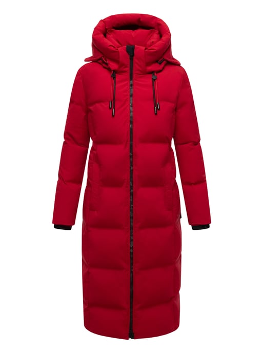 Abrigo acolchado de invierno Marikoo Tikoraa para mujer con capucha desmontable - Image 2