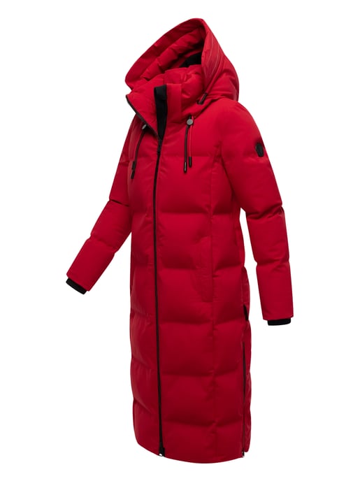 Abrigo acolchado de invierno Marikoo Tikoraa para mujer con capucha desmontable - Image 3