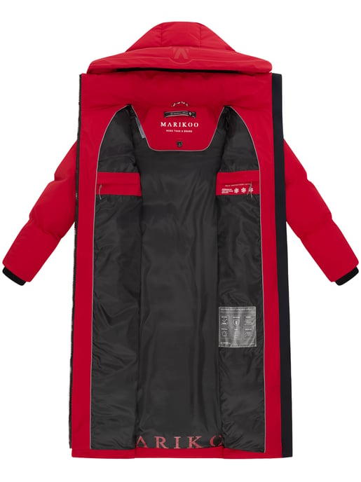 Abrigo acolchado de invierno Marikoo Tikoraa para mujer con capucha desmontable - Image 6