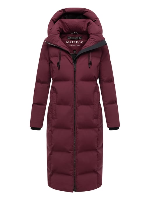 Abrigo acolchado de invierno Marikoo Tikoraa para mujer con capucha desmontable - Image 1