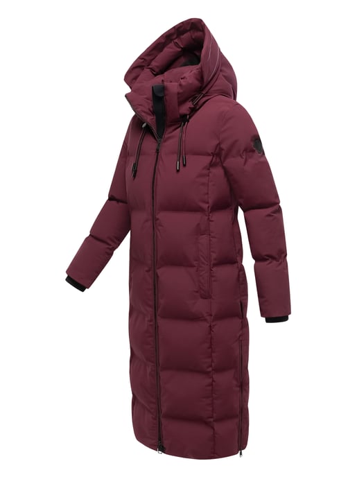 Abrigo acolchado de invierno Marikoo Tikoraa para mujer con capucha desmontable - Image 3