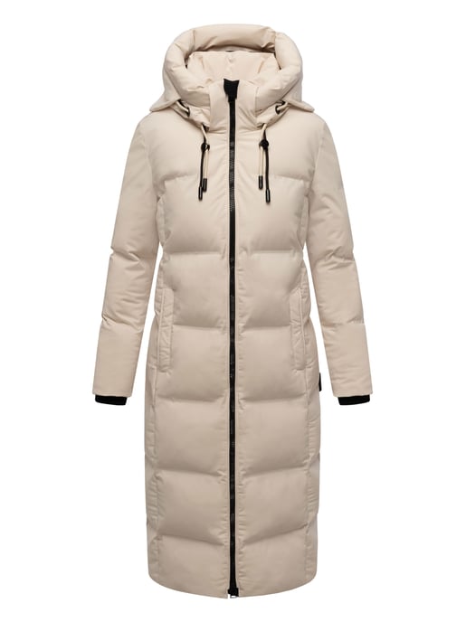 Abrigo acolchado de invierno Marikoo Tikoraa para mujer con capucha desmontable - Image 2