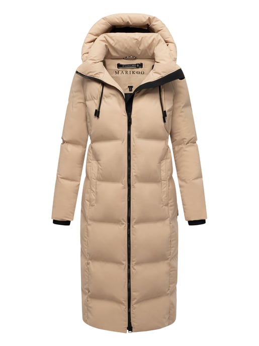 Abrigo acolchado de invierno Marikoo Tikoraa para mujer con capucha desmontable - Image 1
