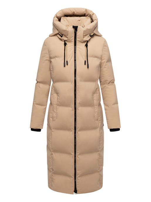 Abrigo acolchado de invierno Marikoo Tikoraa para mujer con capucha desmontable - Image 2