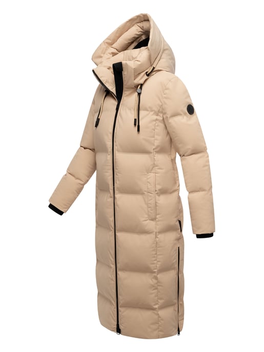 Abrigo acolchado de invierno Marikoo Tikoraa para mujer con capucha desmontable - Image 3