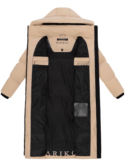 Abrigo acolchado de invierno Marikoo Tikoraa para mujer con capucha desmontable - Image 6