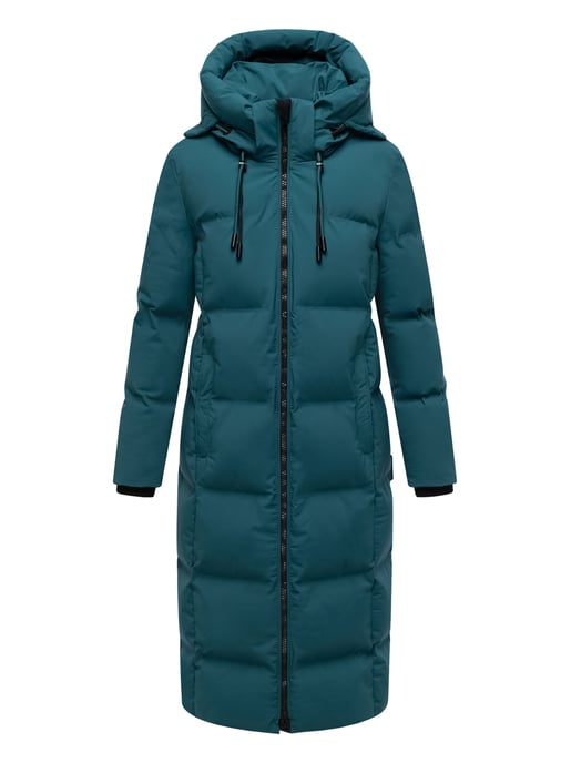 Abrigo acolchado de invierno Marikoo Tikoraa para mujer con capucha desmontable - Image 2