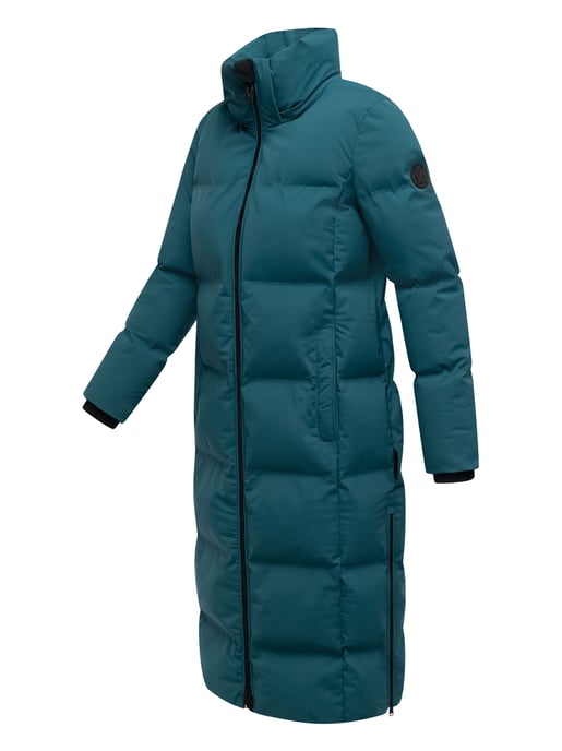 Abrigo acolchado de invierno Marikoo Tikoraa para mujer con capucha desmontable - Image 4