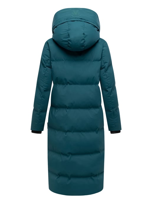Abrigo acolchado de invierno Marikoo Tikoraa para mujer con capucha desmontable - Image 5