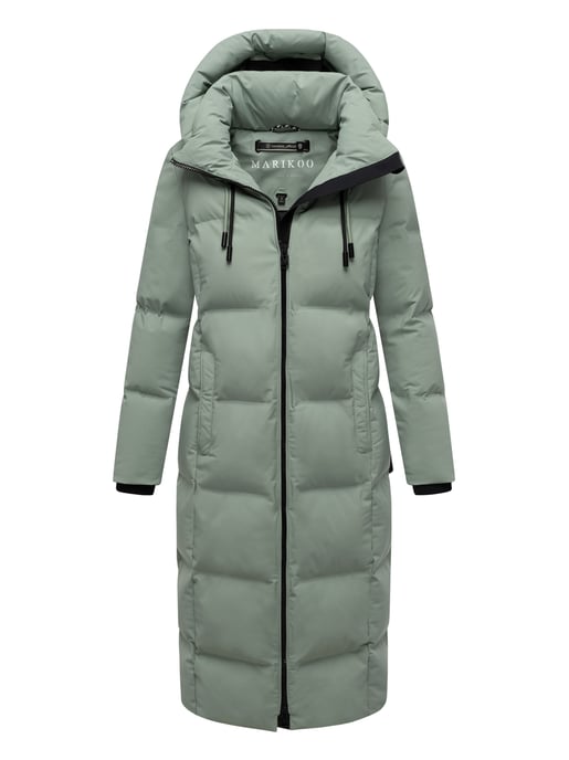 Abrigo acolchado de invierno Marikoo Tikoraa para mujer con capucha desmontable - Image 1