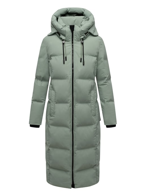 Abrigo acolchado de invierno Marikoo Tikoraa para mujer con capucha desmontable - Image 2