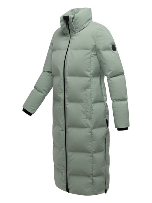 Abrigo acolchado de invierno Marikoo Tikoraa para mujer con capucha desmontable - Image 4