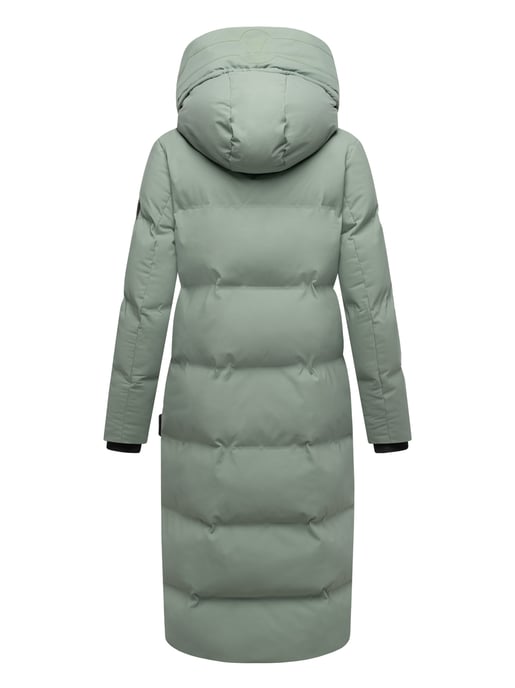 Abrigo acolchado de invierno Marikoo Tikoraa para mujer con capucha desmontable - Image 5