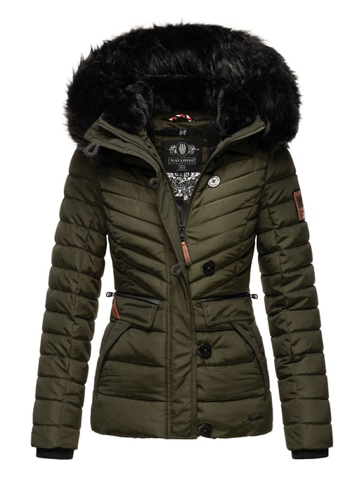 Navahoo chaqueta acolchada invierno mujer Wisteriaa – Cálida & Elegante - Image 1