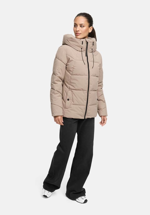 Chaqueta acolchada de invierno Marikoo Kuscheltatze XVI para mujer con capucha - Image 6