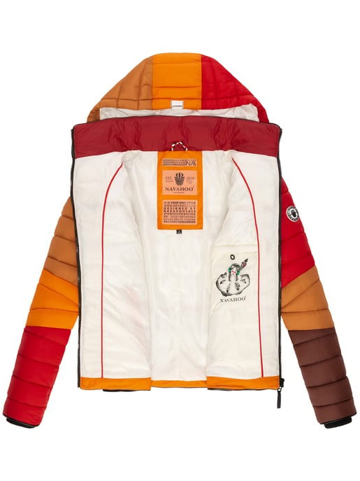 Navahoo Lulana Multikulti chaqueta acolchada mujer – Ligera, colorida & moderna - Image 6