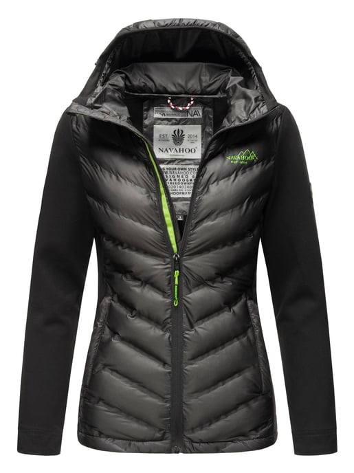 Navahoo Chaqueta acolchada Nimm mich mit para mujer – Entallada, Moderna & Cómoda con Capucha - Image 1