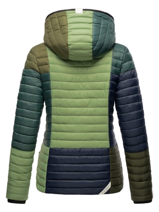 Navahoo Chaqueta acolchada Multikulti para mujer – Ligera, Moderna & Con Diseño Colour-Blocking - Image 5
