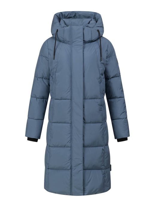 Abrigo acolchado largo de invierno Marikoo Tabiaa XVI para mujer con capucha y forro polar - Image 2