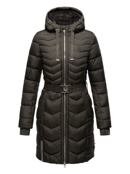 Navahoo Alpenveilchen chaqueta acolchada mujer invierno – Cálida, larga & moderna - Image 2