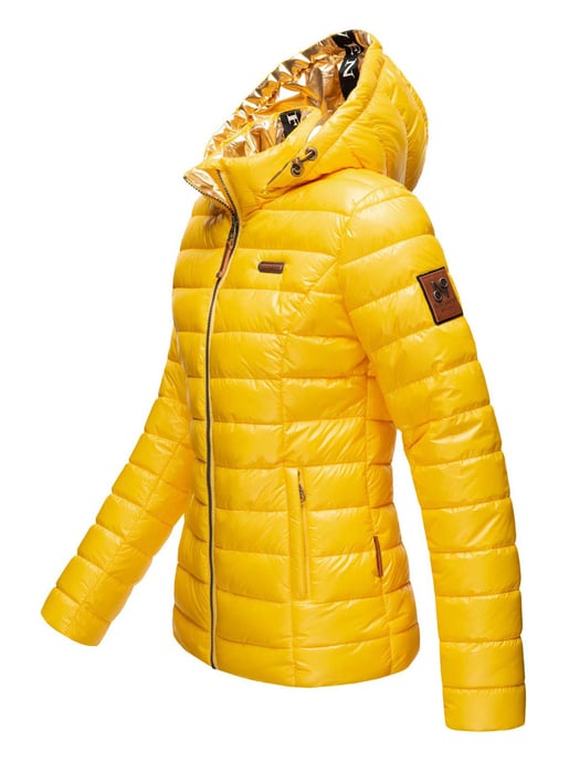 Navahoo Chaqueta acolchada Aureliana para mujer – Moderna, Elegante & Cómoda con Capucha - Image 3
